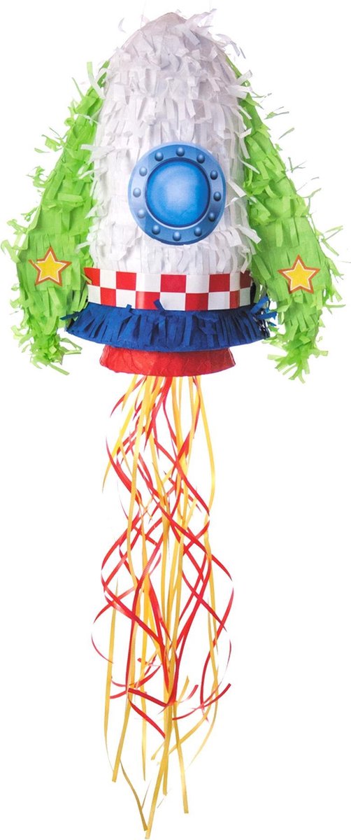 PARTYPRO - Raket pinata - Decoratie > Feest spelletjes